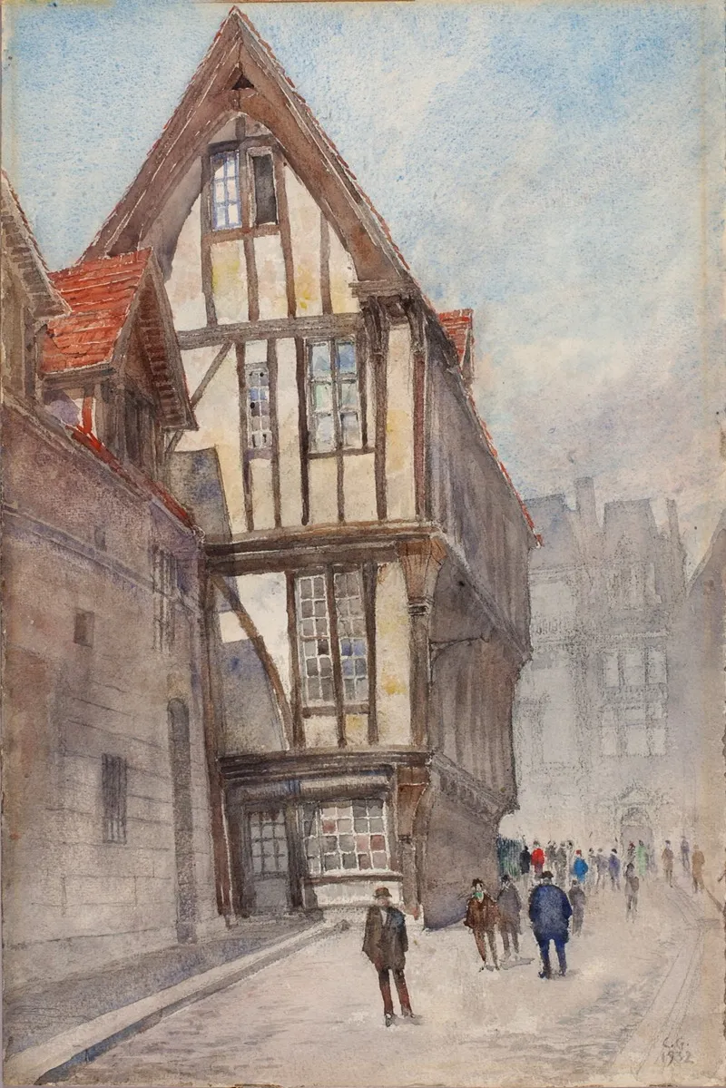 Old House In Rouen