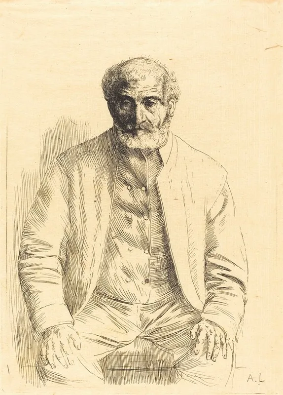 Old Man Seated Vieillard Assis