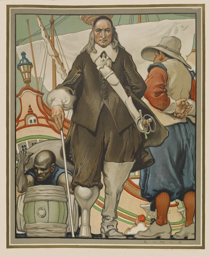Old Peter Stuyvesant On The Cover Of The Fall Style Book