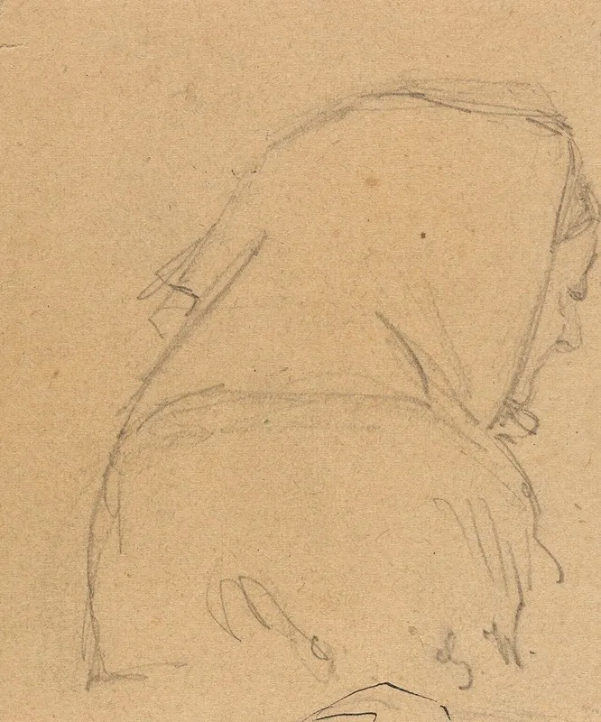 Old Woman With Headscarf 2