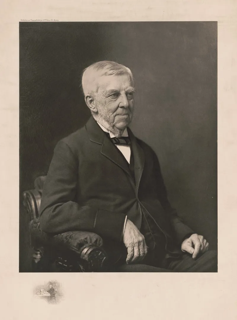 Oliver Wendell Holmes 3 by A.W. Elson &amp; Co. - Canvas Print