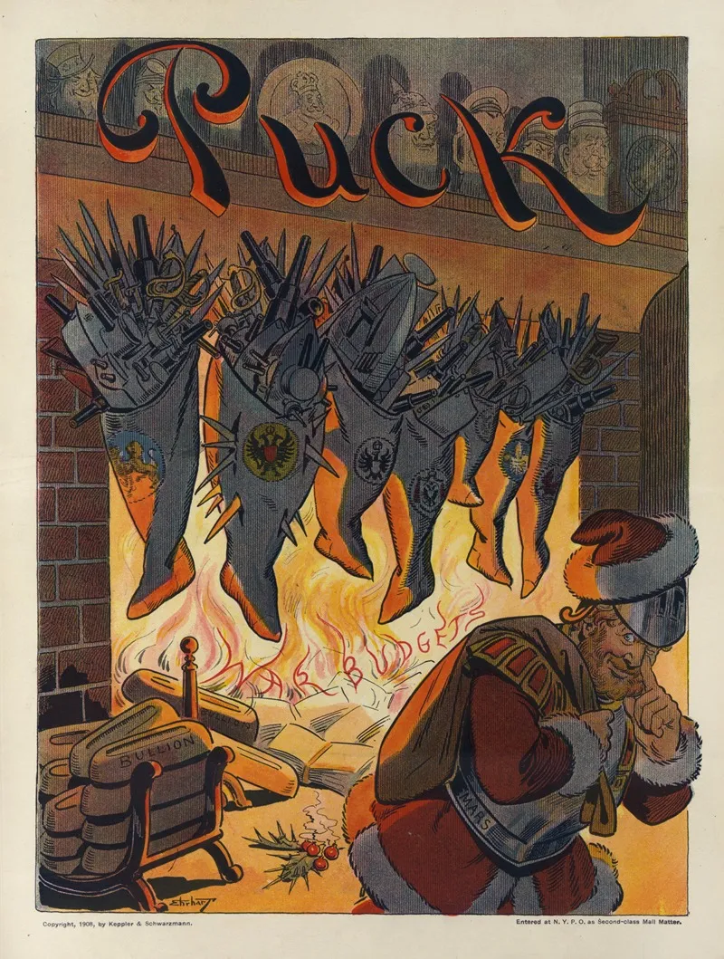 On Earth Peace Good Will Toward Men by Samuel Ehrhart - Canvas Print