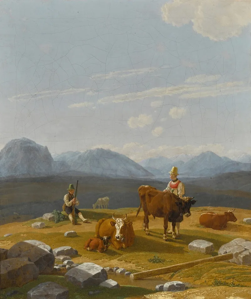 On The Alpine Pasture