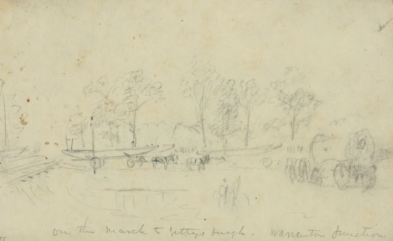 On The March To Gettysburg Warrenton Junction