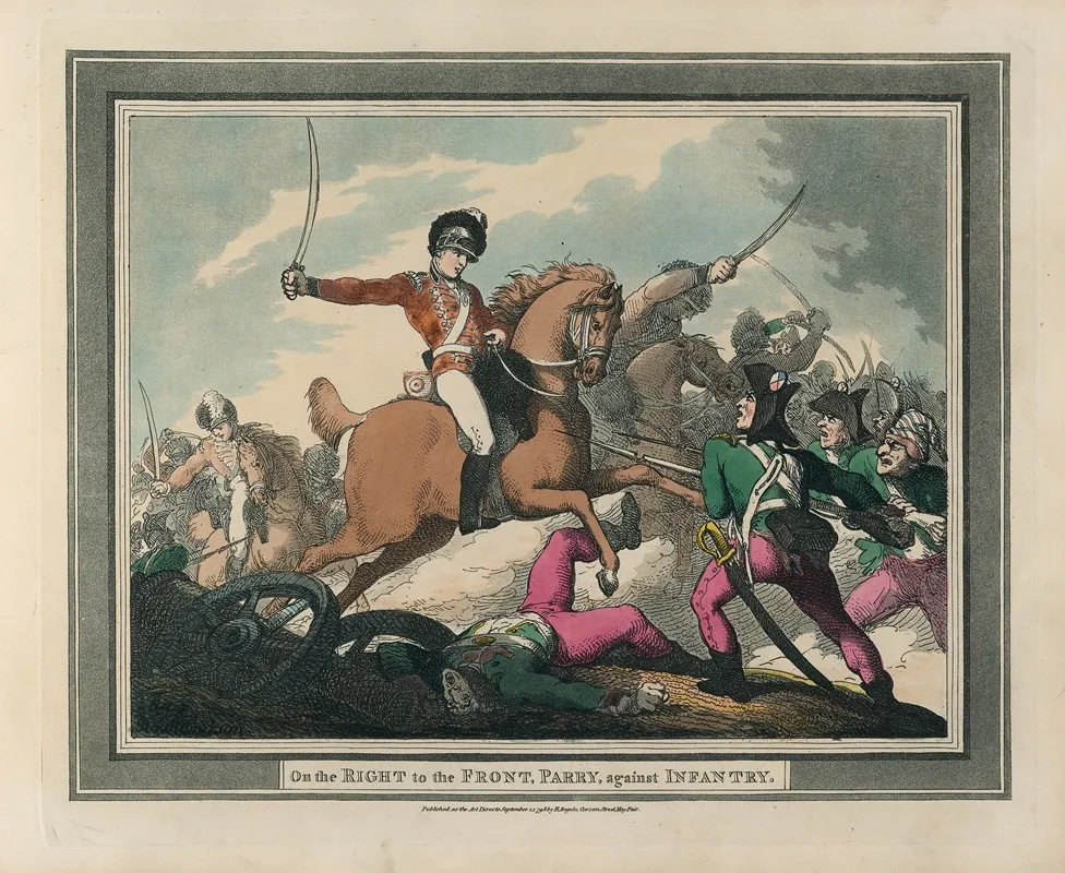 On The Right To The Front Parry Against Infantry