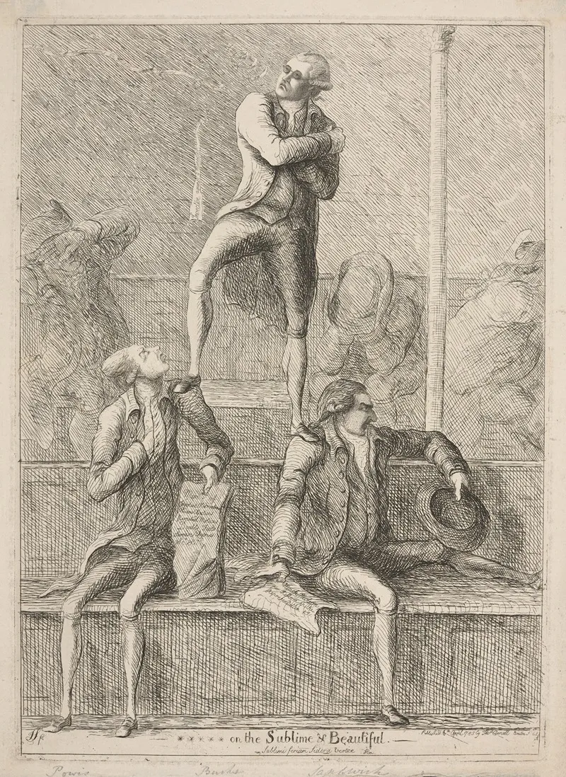 On The Sublime Beautiful by James Sayers - Canvas Print