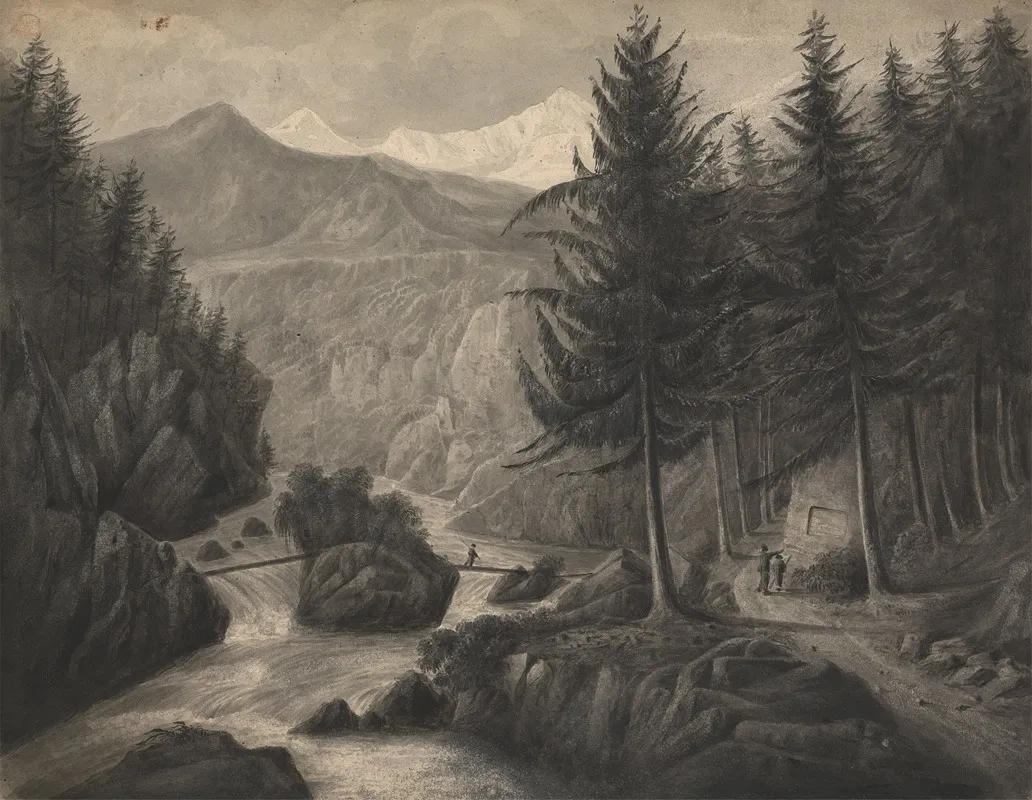 On The Zwcilutzen Near Interlaken