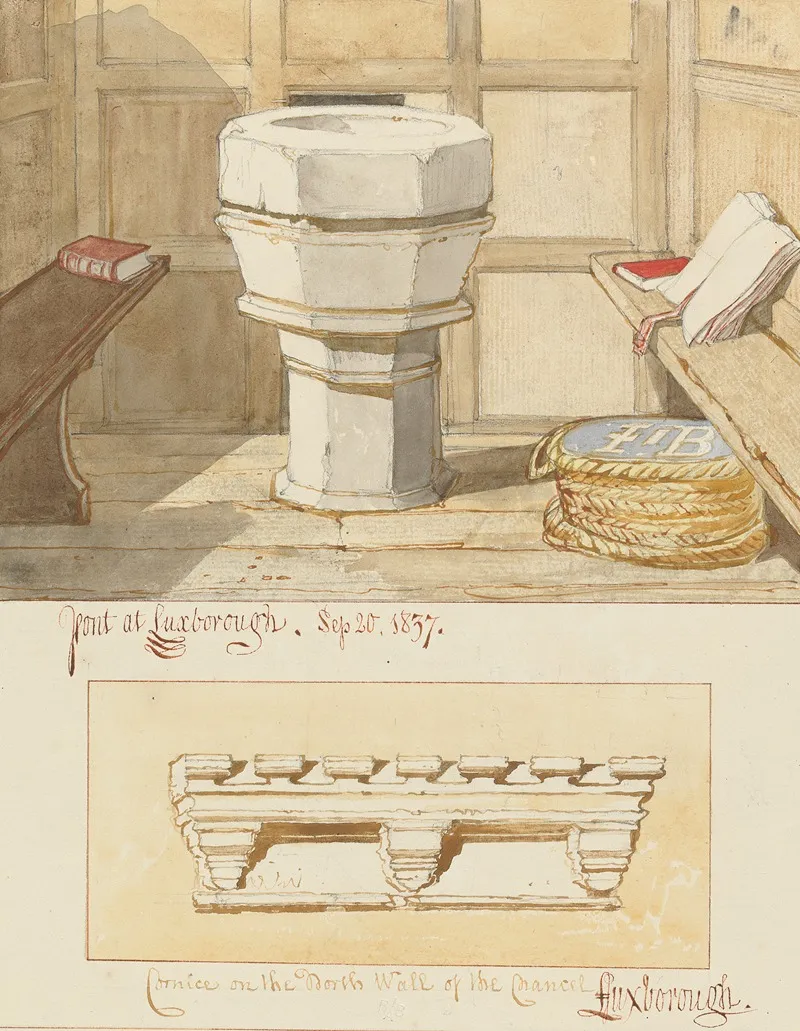One From A Volume Of Drawings And Prints 35