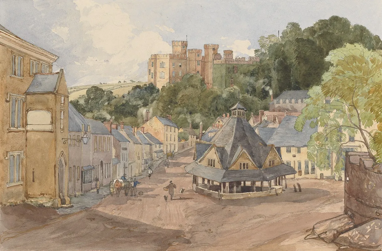 One From A Volume Of Drawings And Prints 8 by Rev. James Bulwer - Canvas Print
