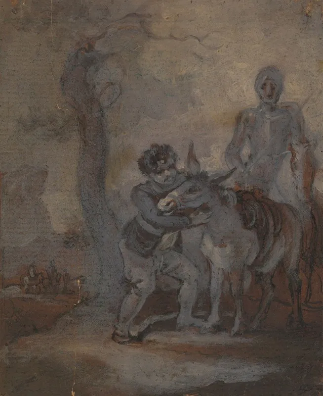 One From Illustrations To Shakespeare 11 by Robert Smirke - Canvas Print