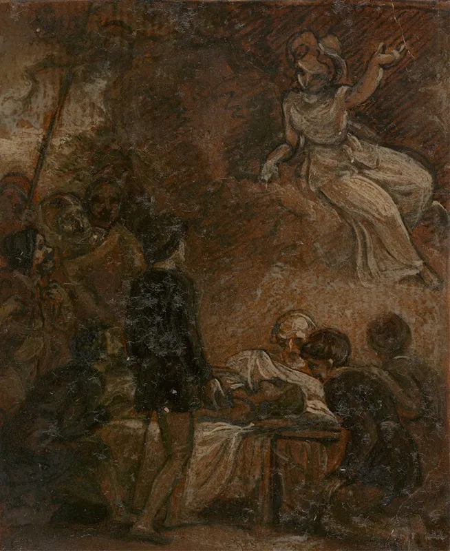 One From Illustrations To Shakespeare 4 by Robert Smirke - Canvas Print