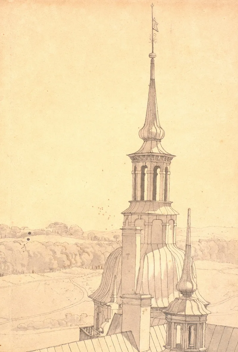 One Of The Small Towers On Frederiksborg Castle