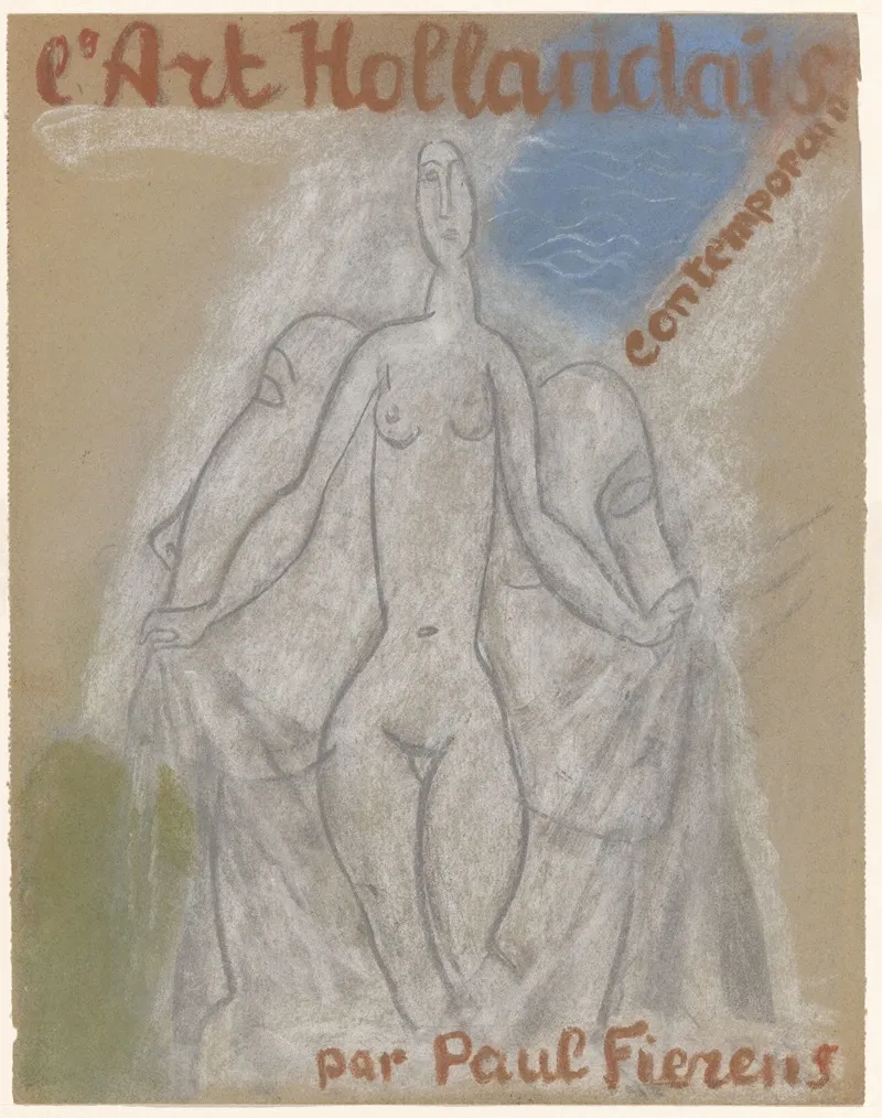 Ontwerp Boekomslag by Leo Gestel - Canvas Print
