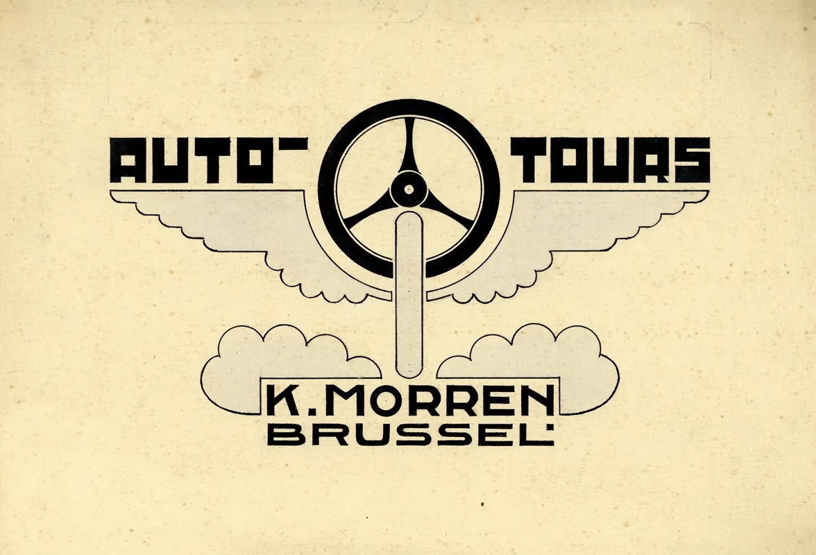 Ontwerp Reclame Voor Auto Tours