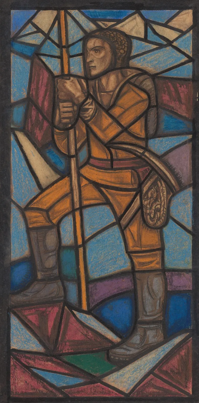 Ontwerp Voor Raam In Het Nederlands Paviljoen Op De Tentoonstelling Arts Decoratifs Te Parijs 1925 2