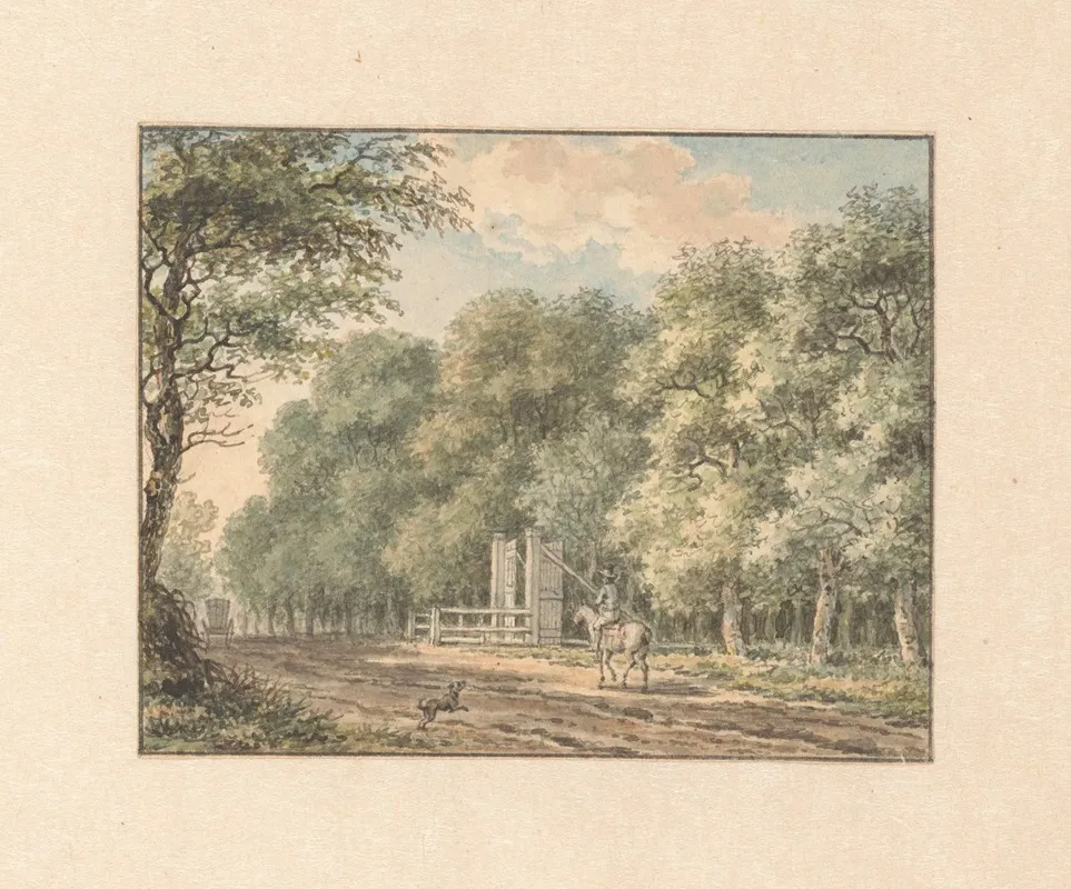 Op De Amstelveense Weg by Jan Evert Grave - Canvas Print