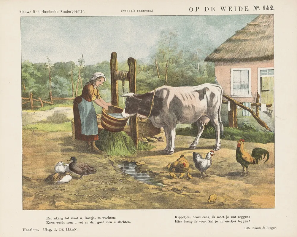 Op De Weide 2 by Emrik &amp; Binger - Canvas Print