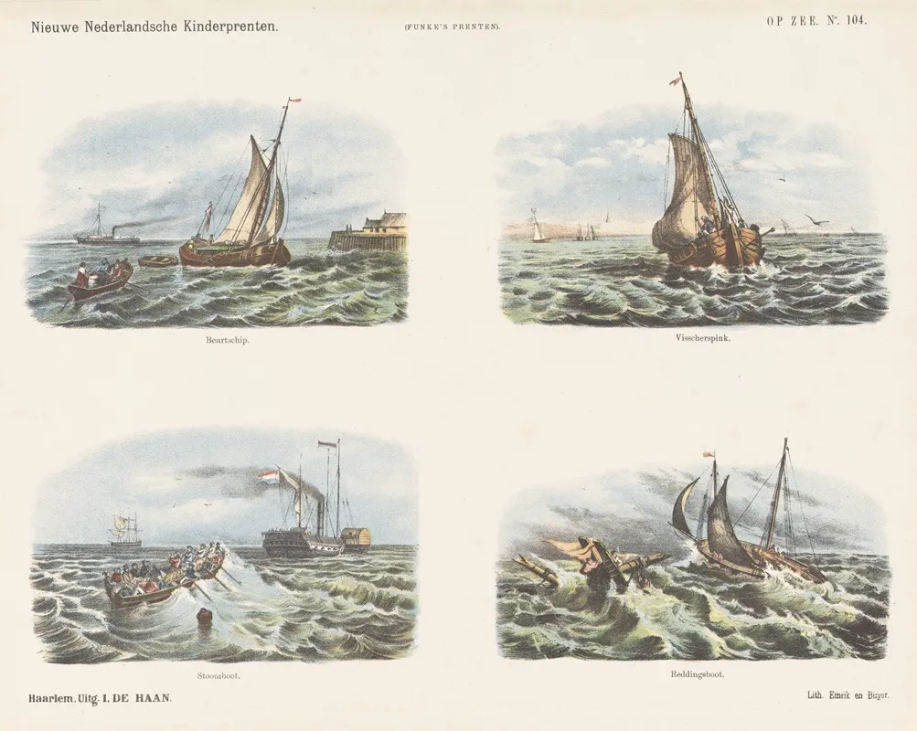 Op Zee by Emrik &amp; Binger - Canvas Print