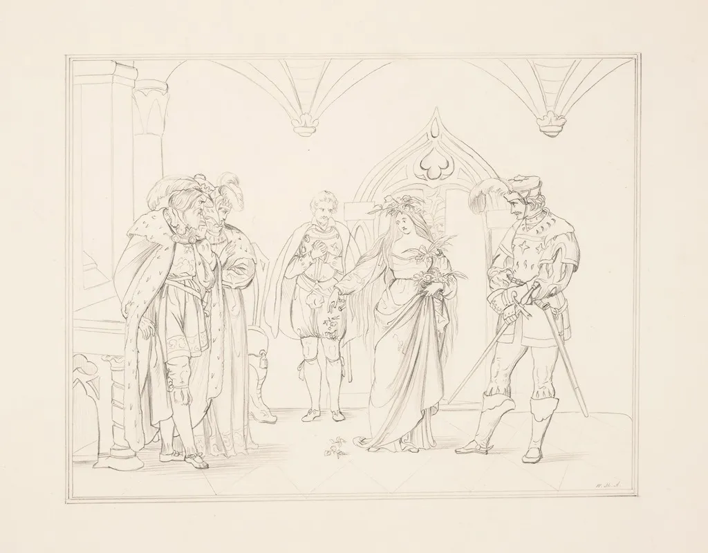 Oph Where Is The Beauteous Majesty Of Denmark Hamlet Act Iv Sc 5 2