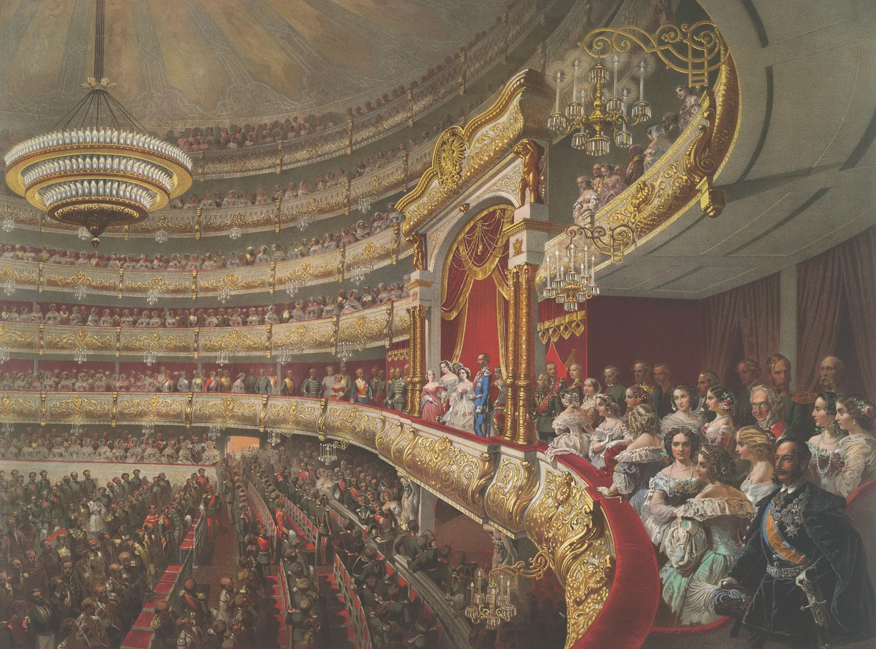 Opisanie Sviashchennago Koronovaniia Pl 14 by Various Artists - Canvas Print