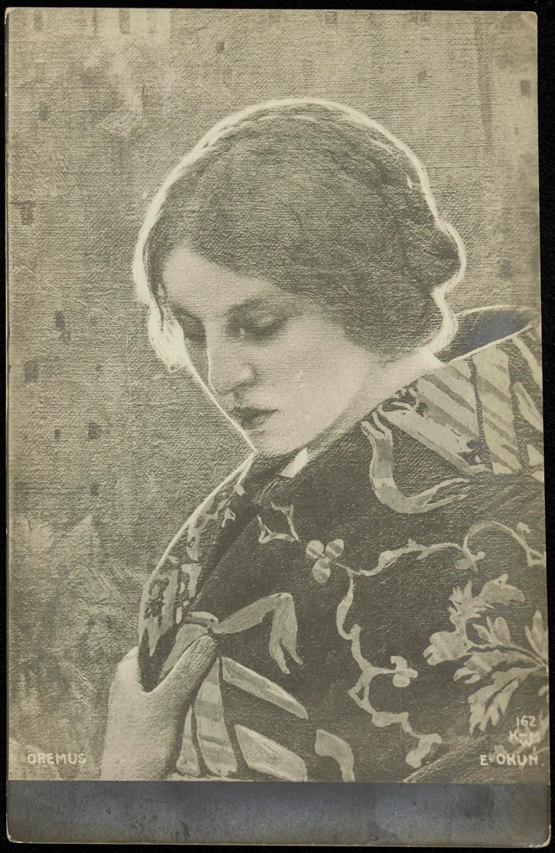 Oremus by Edward Okuń - Canvas Print