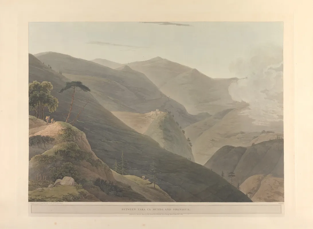 Oriental Scenery Pl 26 by Thomas Daniell - Canvas Print