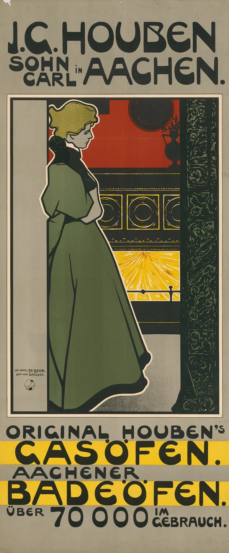 Original Houbens Gasofen 2