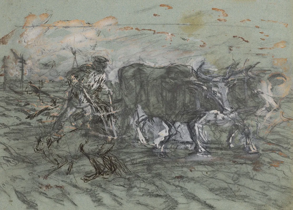 Orka Studium Do Obrazu Z 1896