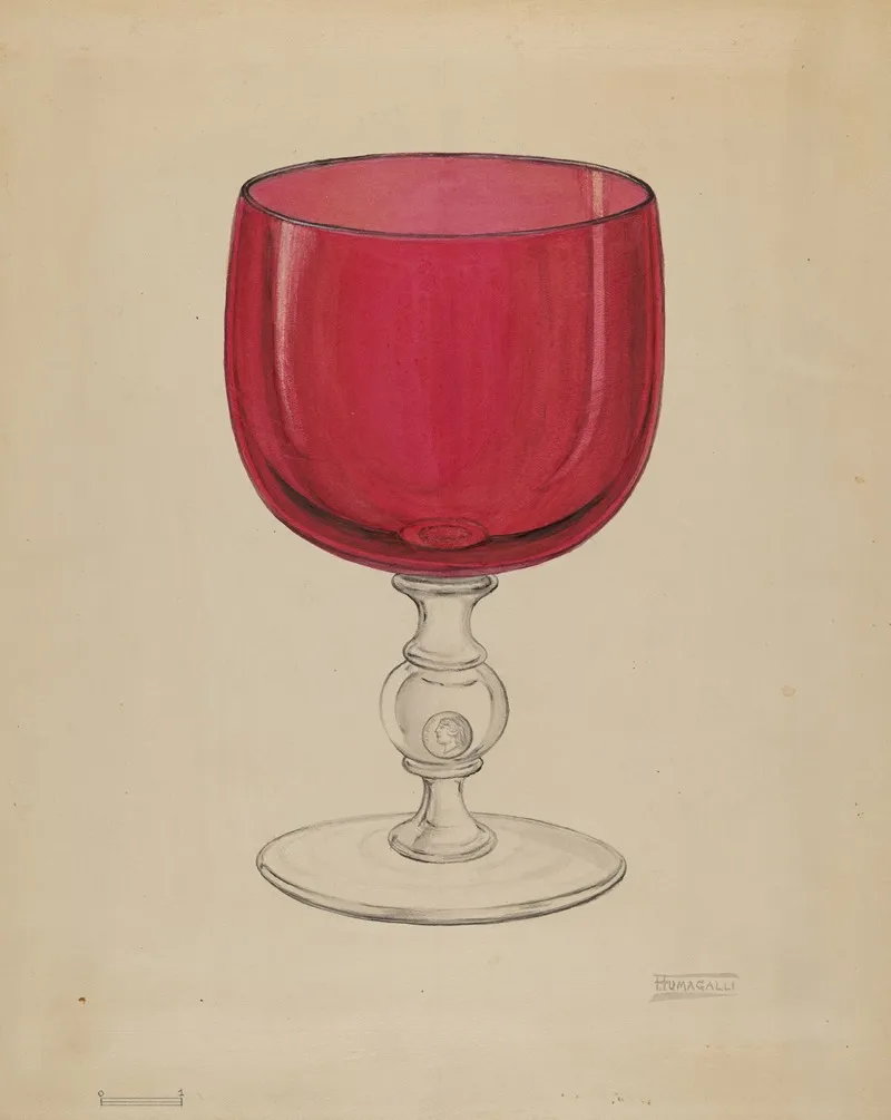 Ornamental Goblet by Frank Fumagalli - Canvas Print