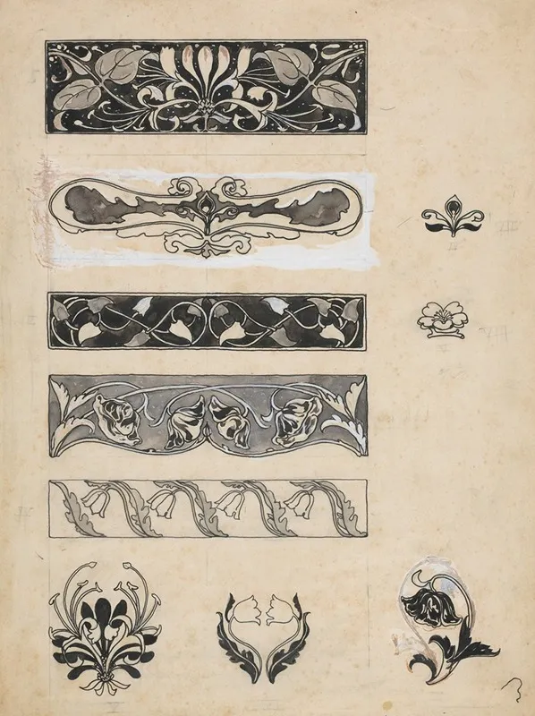 Ornamenten Met Bloemen