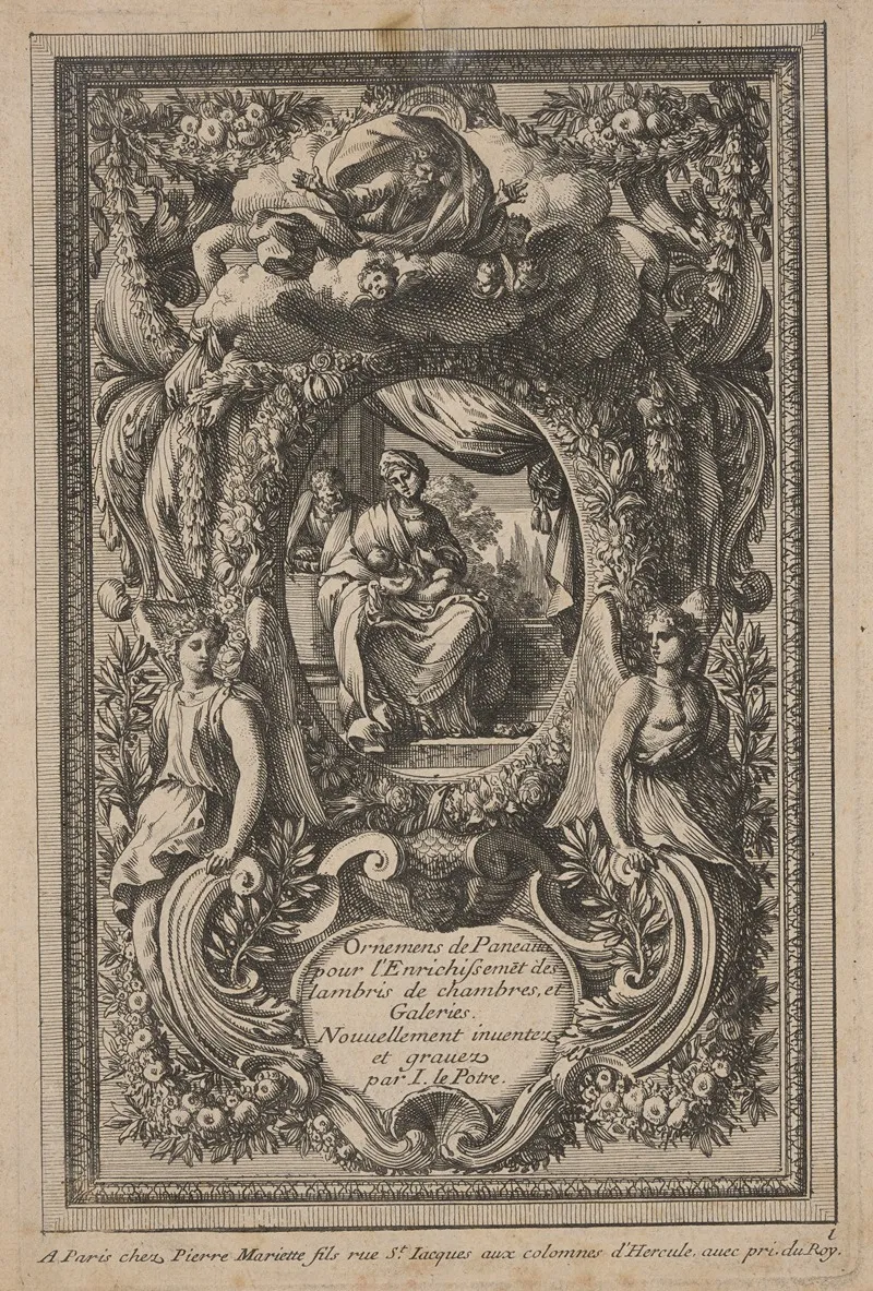 Ornaments For The Enrichment Of Paneled Rooms And Galleries