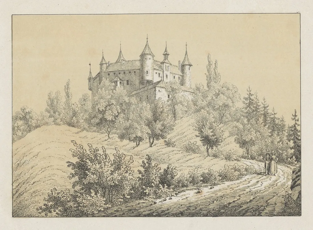 Oron by Johann Friedrich Wagner - Canvas Print