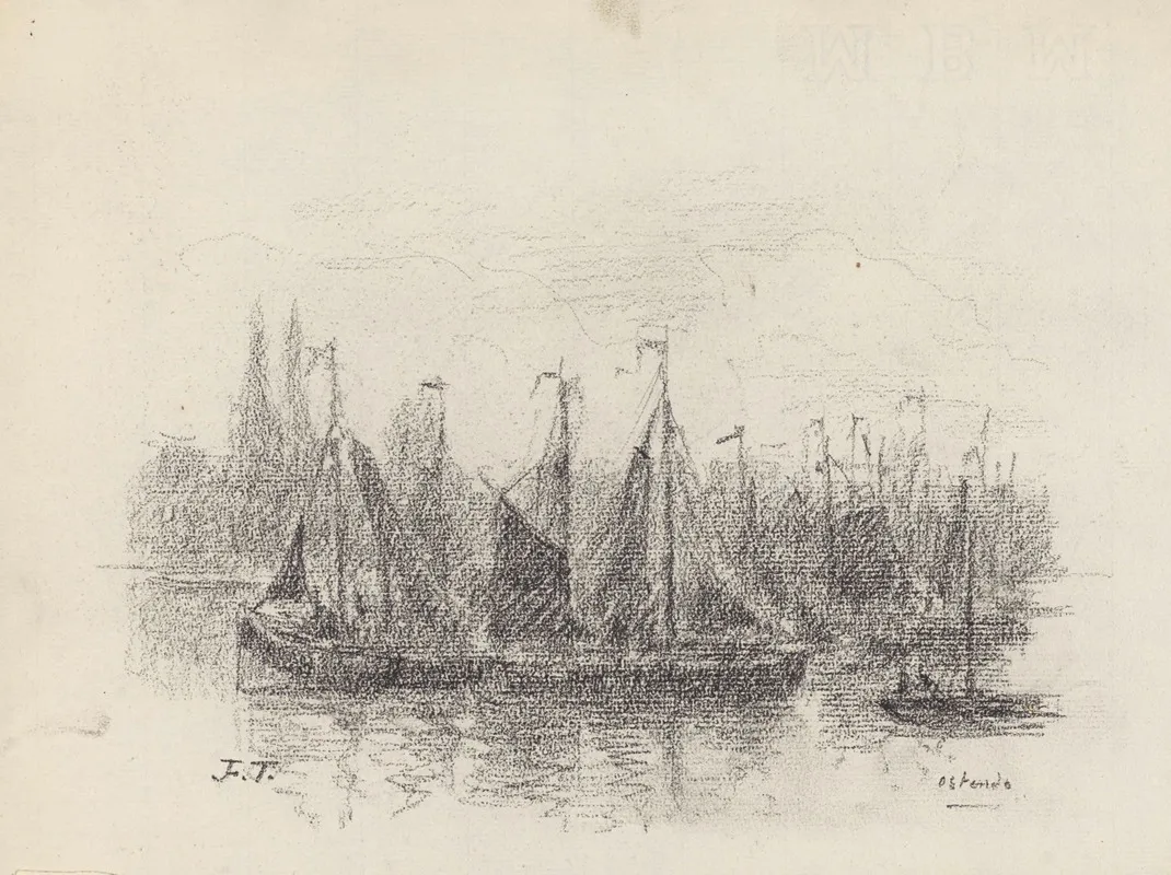 Ostende Bateaux De Peche