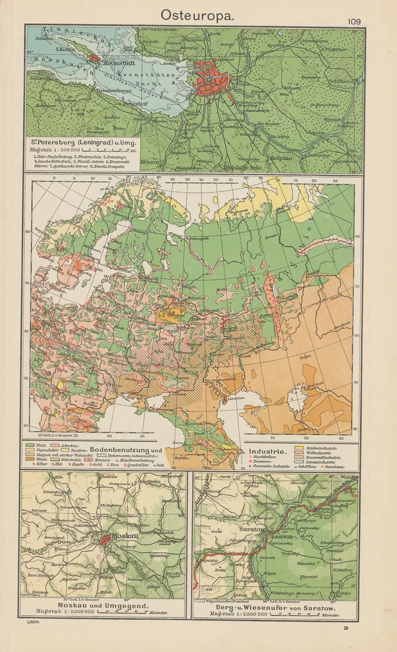 Osteuropa by Carl Diercke - Canvas Print