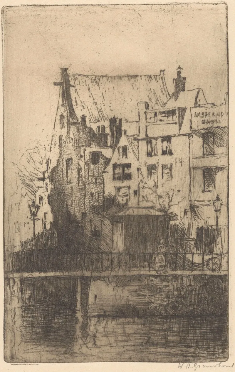Oudezijds Kolk In Amsterdam