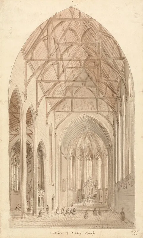 Our Blessed Lady And St Thomas Of Canterbury Perspective Of The Interior