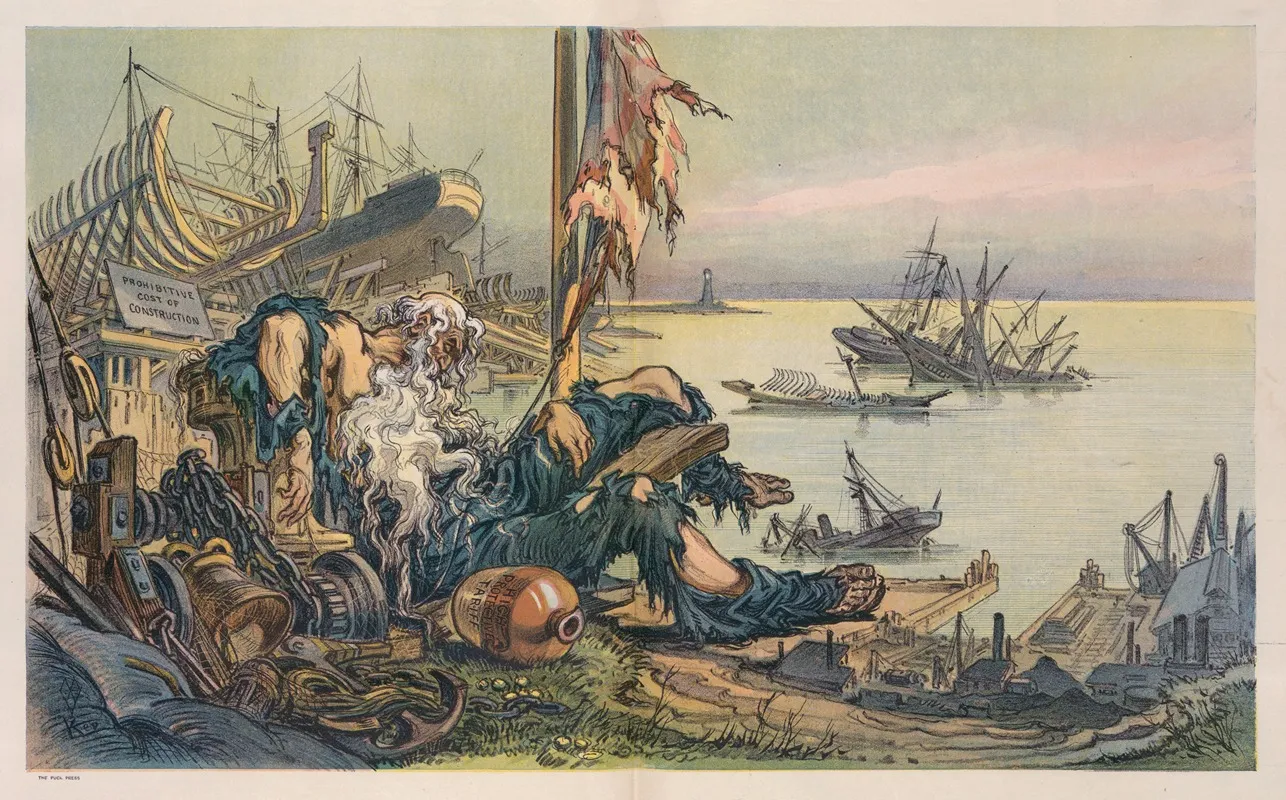 Our Merchant Marine The Rip Van Winkle Of The Sea
