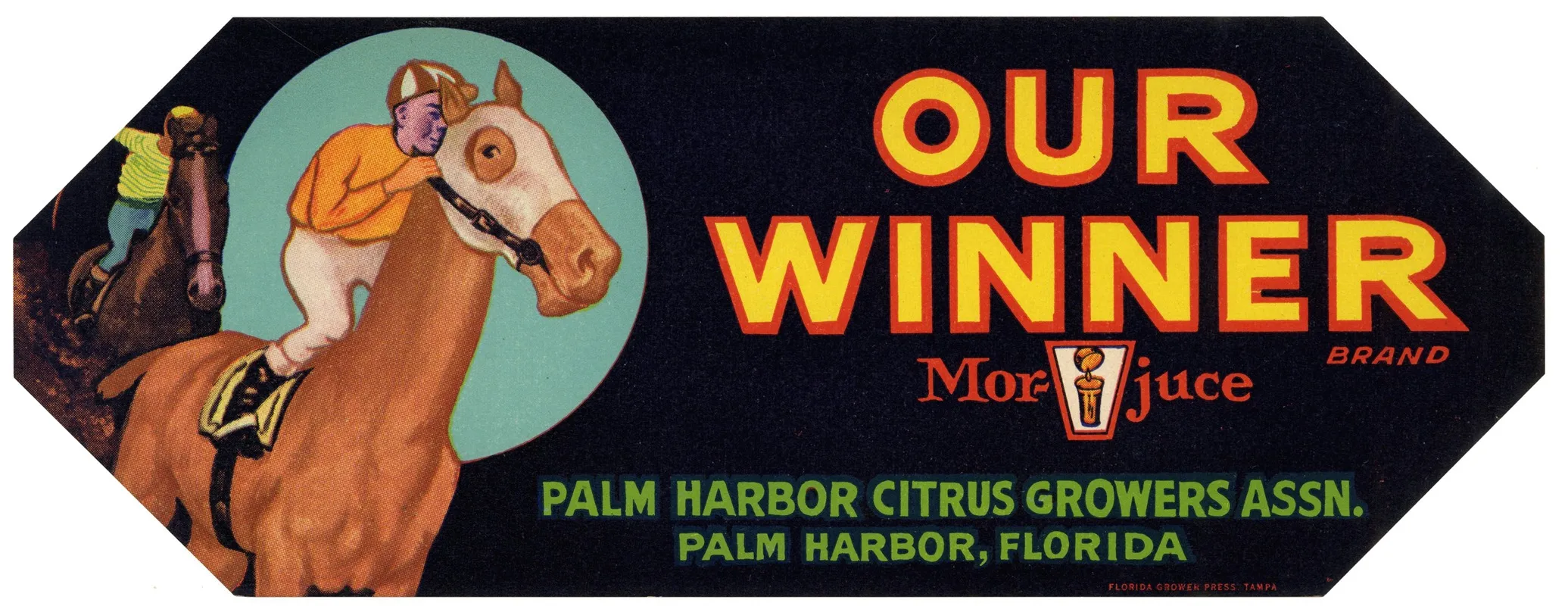 Our Winner Brand Citrus Label