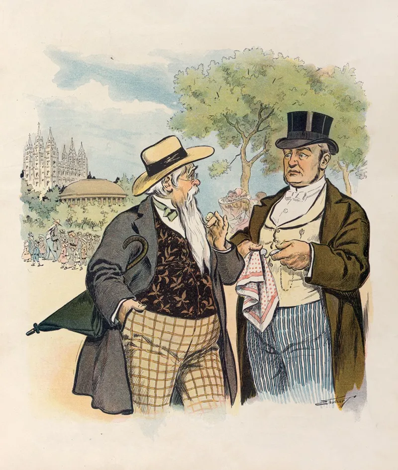 Out In Salt Lake City by Samuel Ehrhart - Canvas Print