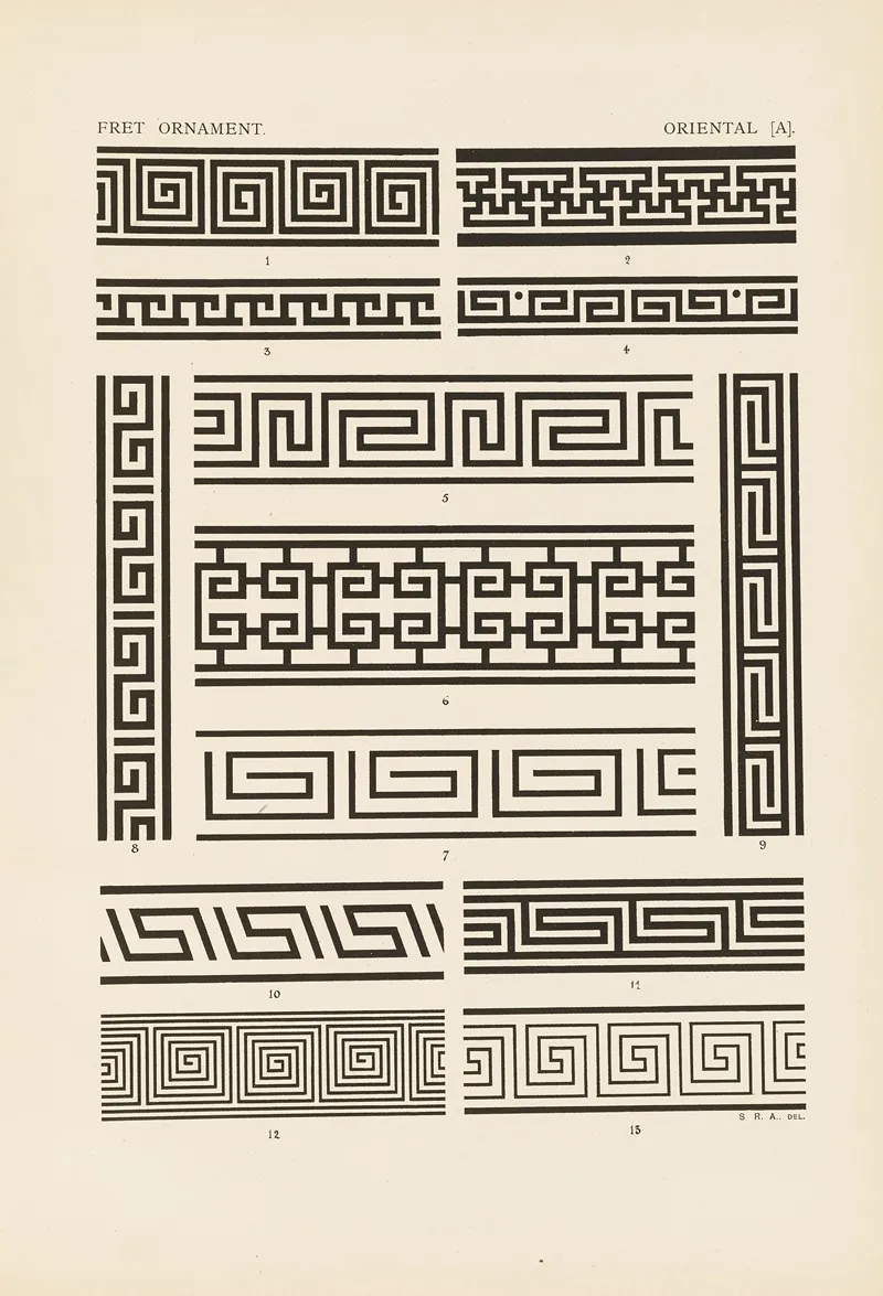 Outlines Of Ornament In The Leading Styles Pl 04