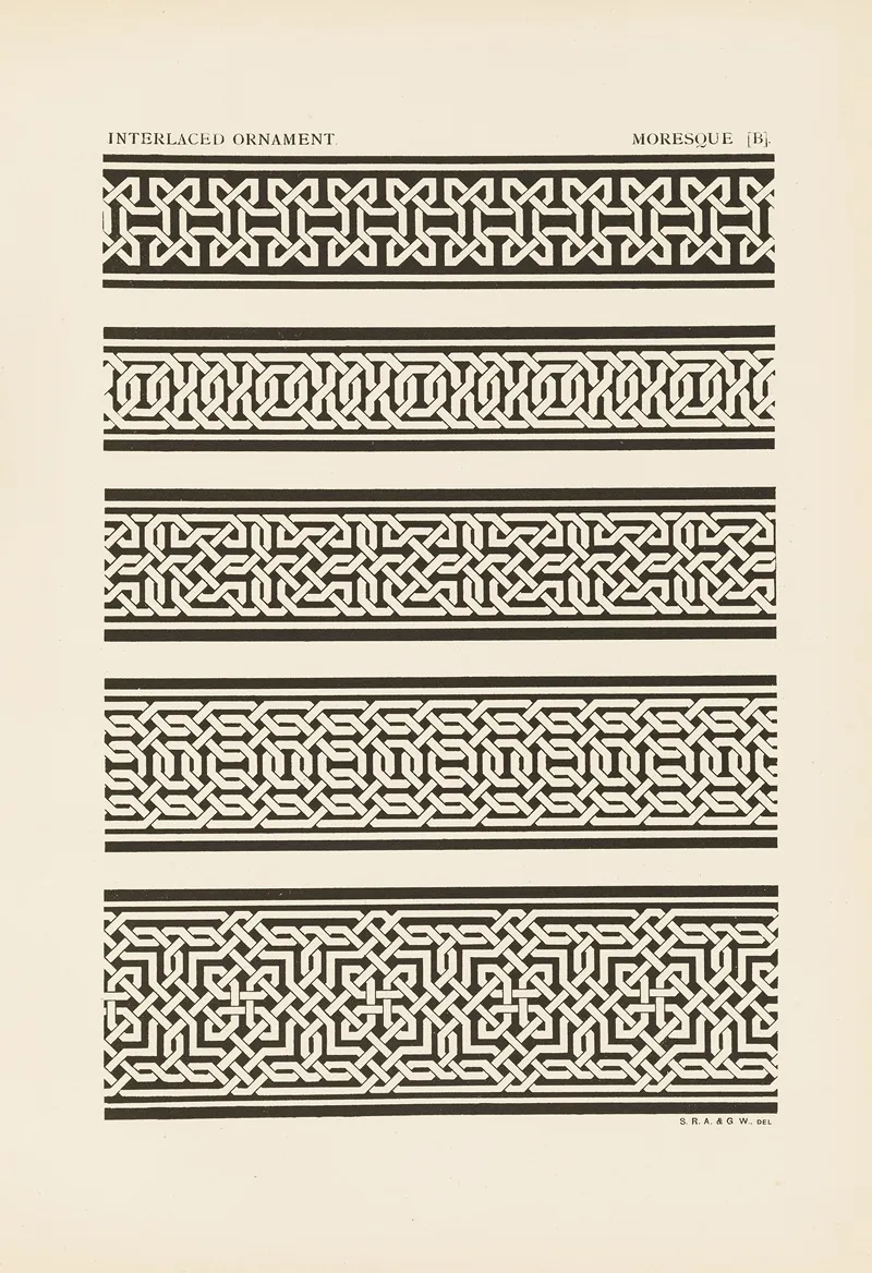 Outlines Of Ornament In The Leading Styles Pl 12