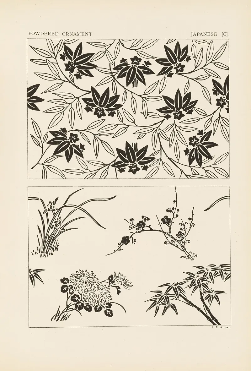 Outlines Of Ornament In The Leading Styles Pl 15
