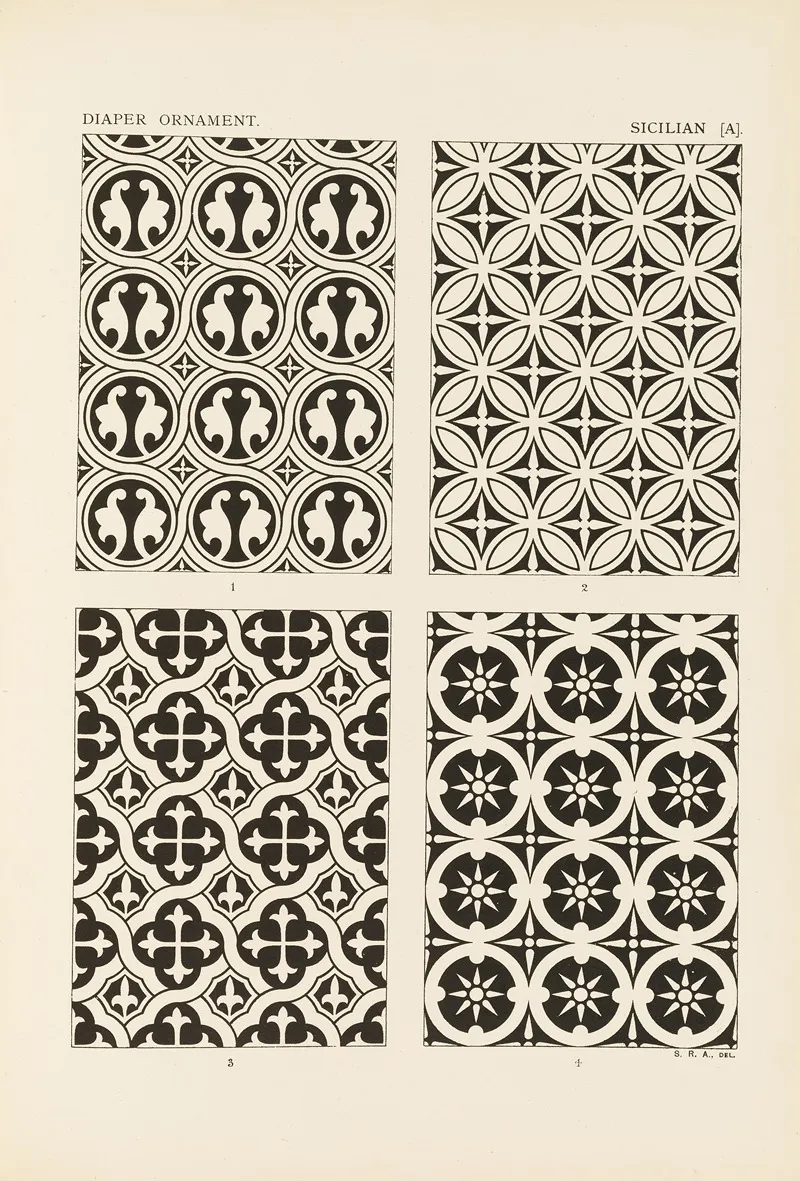 Outlines Of Ornament In The Leading Styles Pl 31