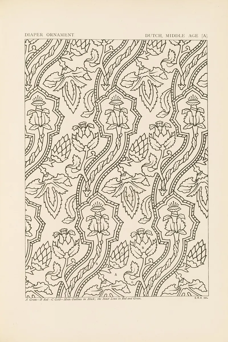 Outlines Of Ornament In The Leading Styles Pl 32