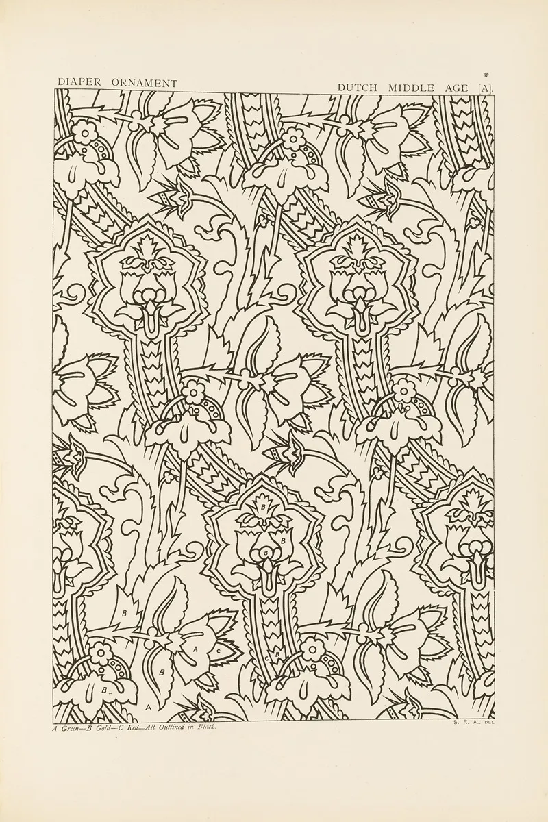 Outlines Of Ornament In The Leading Styles Pl 33