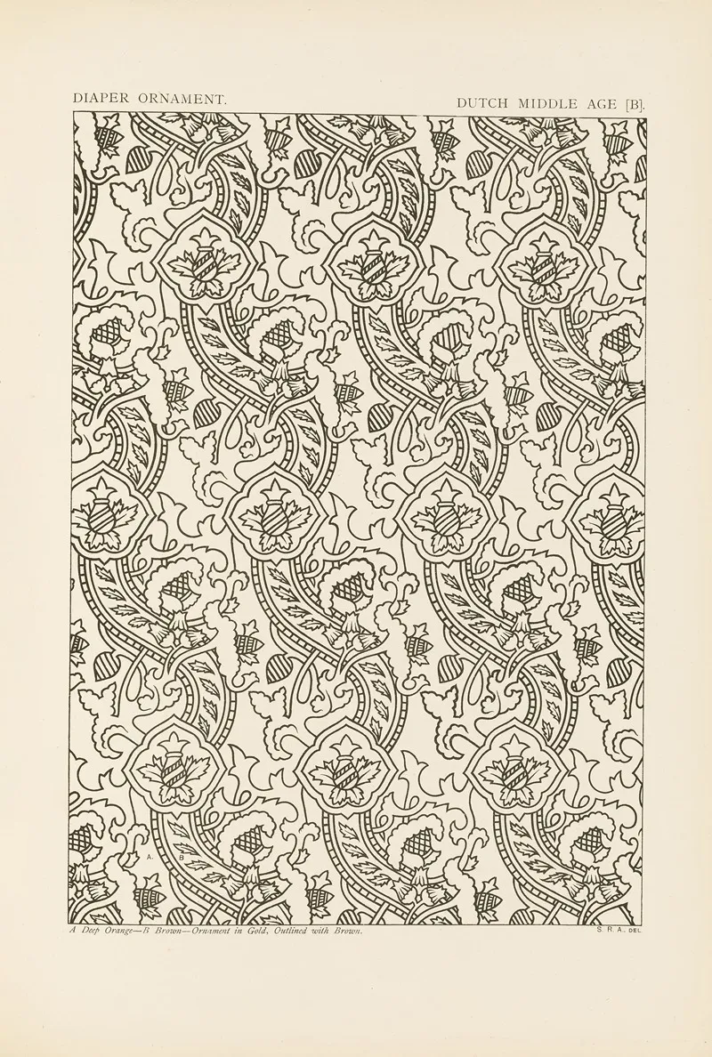 Outlines Of Ornament In The Leading Styles Pl 34