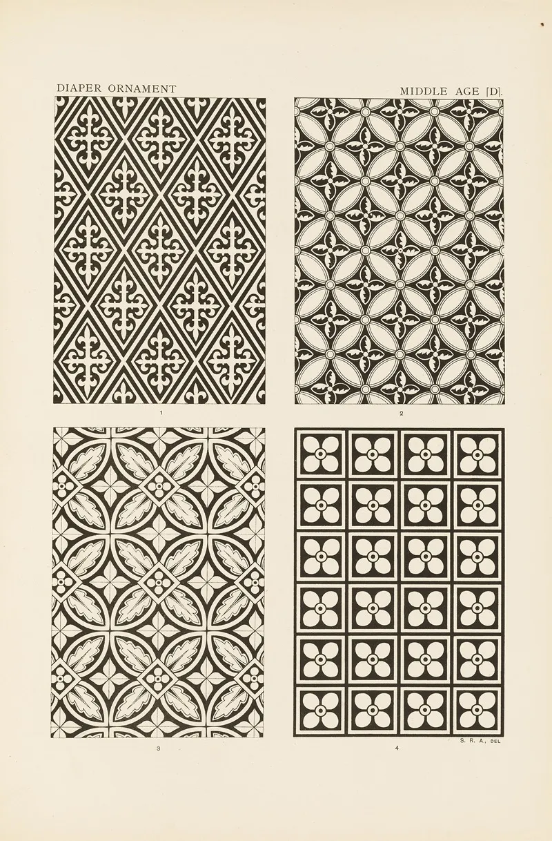 Outlines Of Ornament In The Leading Styles Pl 36