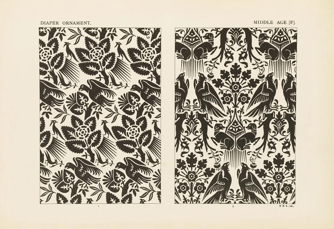 Outlines Of Ornament In The Leading Styles Pl 38