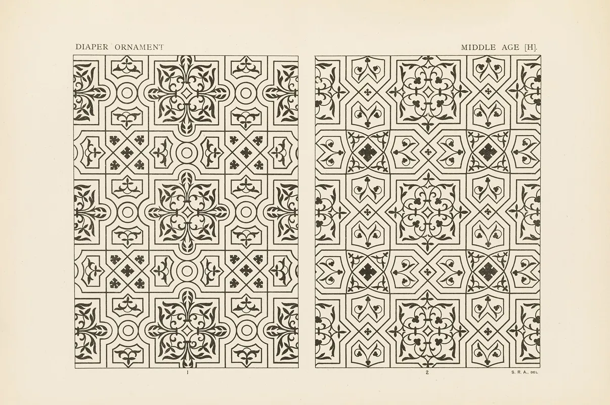 Outlines Of Ornament In The Leading Styles Pl 40