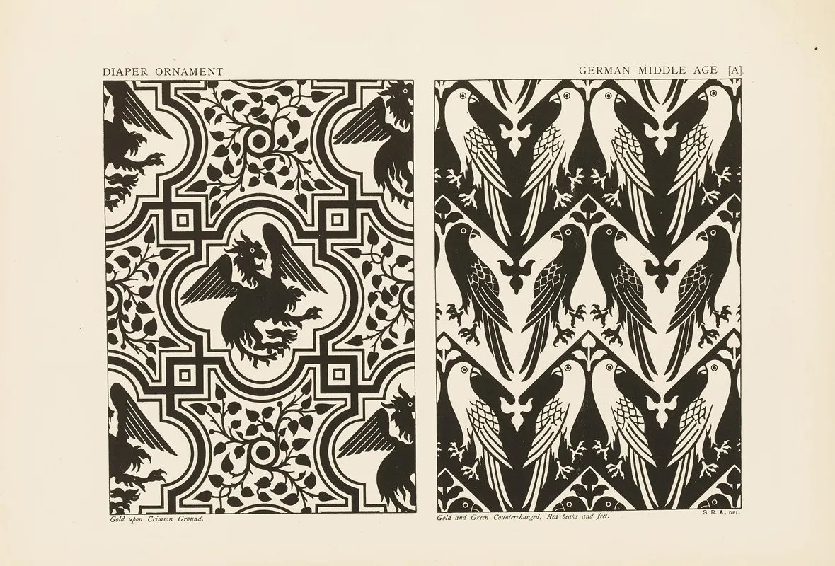 Outlines Of Ornament In The Leading Styles Pl 41